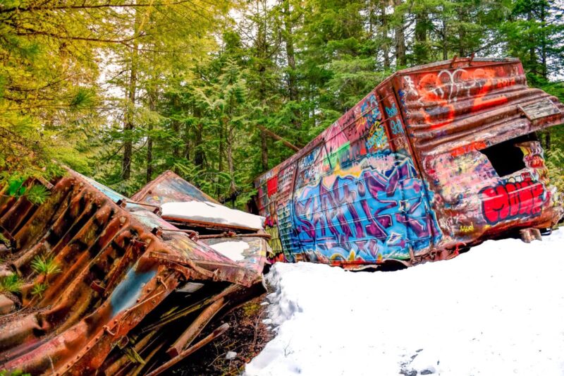 Whistler, Canada, BC, Train Wreck Hike