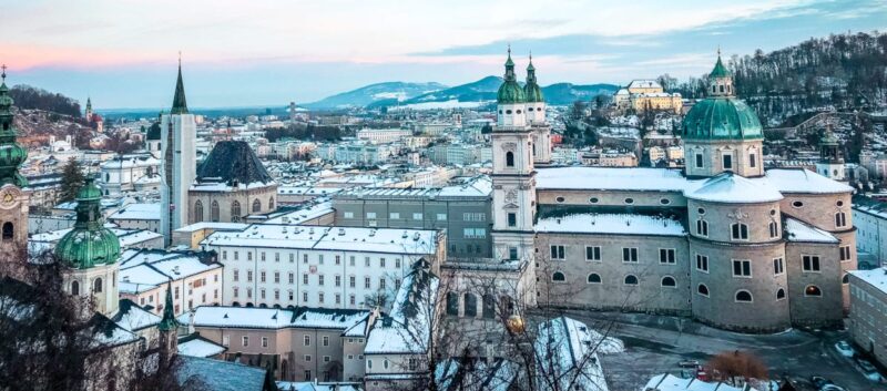 Immersing in spiritual grace at Salzburg Cathedral, an architectural marvel central to the city's 2-day cultural odyssey.