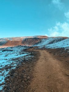 Hike to the agradalsfjall Volcano Eruption Site