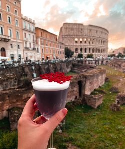 Amazing views and cocktails at The Court, Rome.