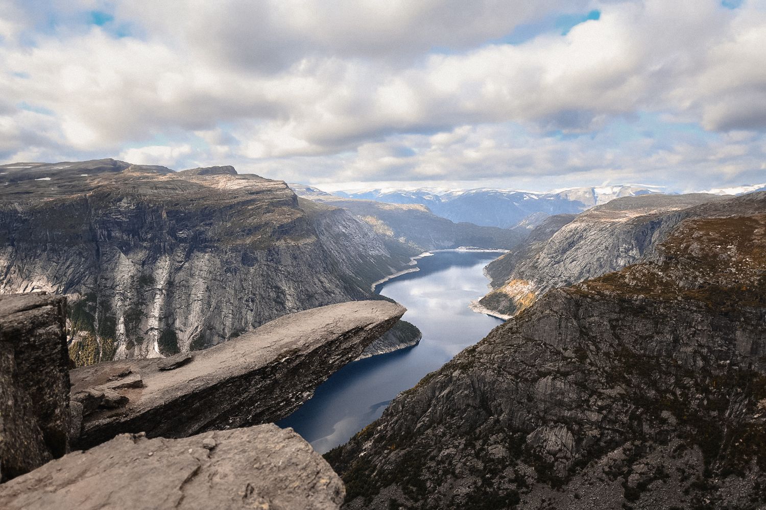 The Trolltunga hike can be a bit difficult, but leads to such a spectacular view.